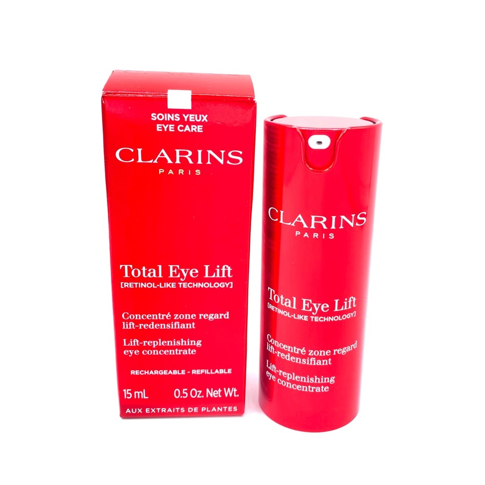 NEW Clarins Paris Total Eye Lift - Lift Replenishing Eye Concentrate - 15ml